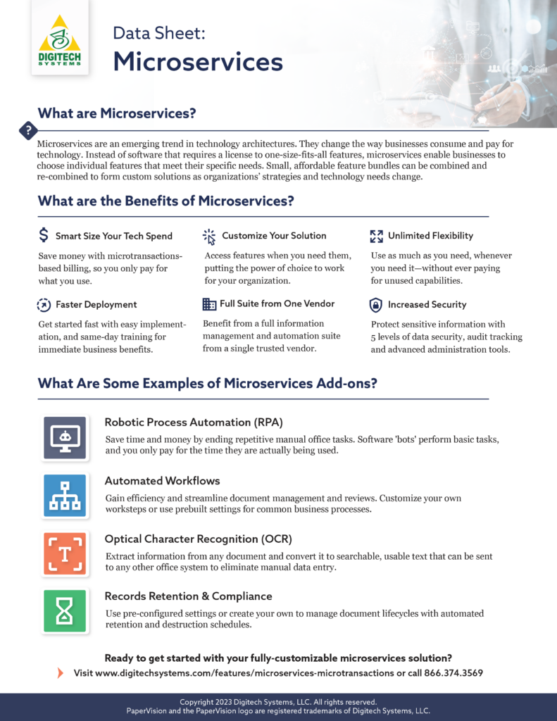 Microservices-Data-Sheet