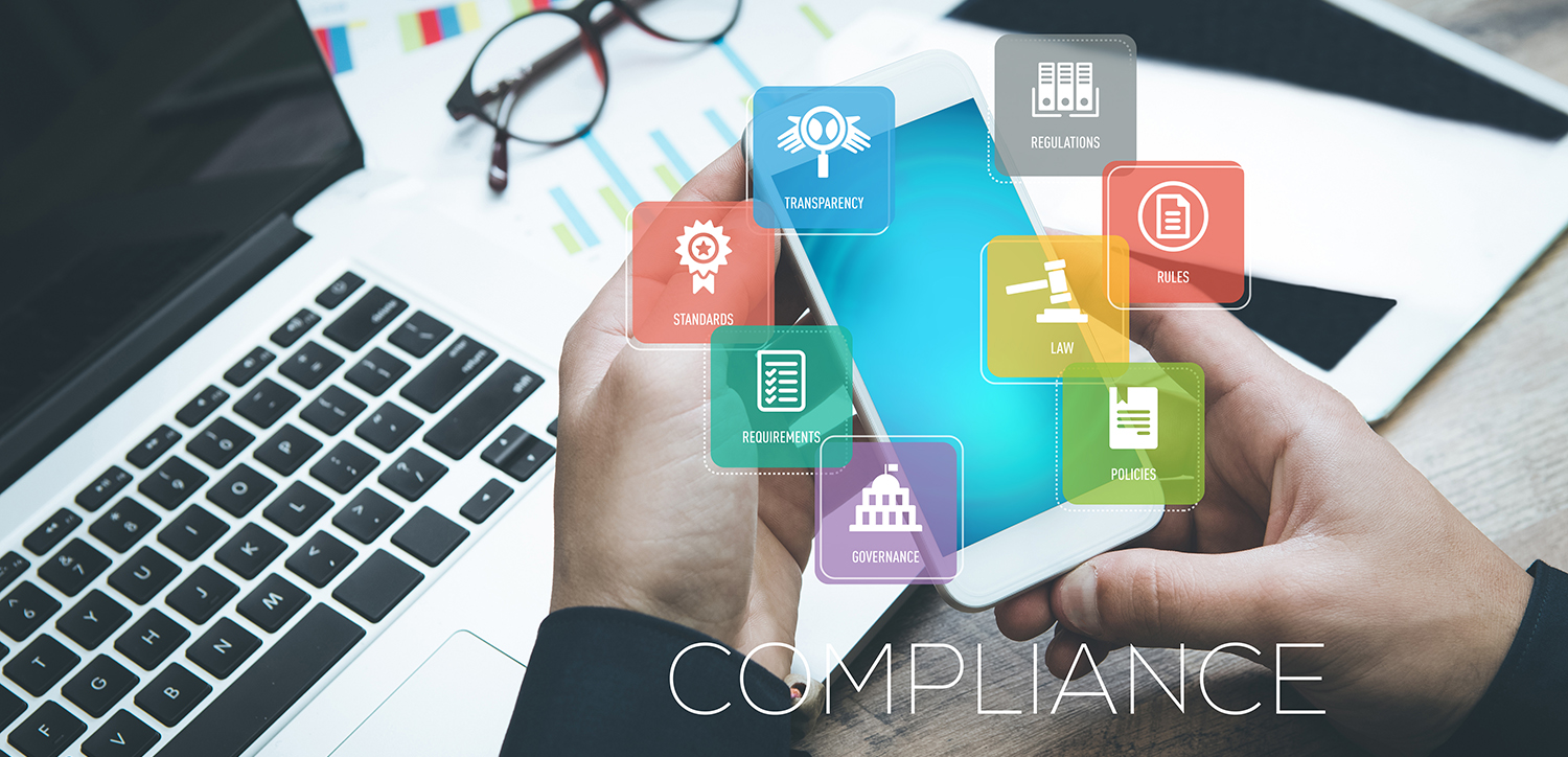 Compliance Concept with Icons