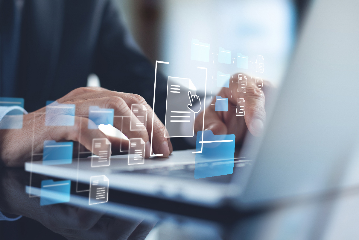 Document Management System (DMS) being setup by IT consultant wo